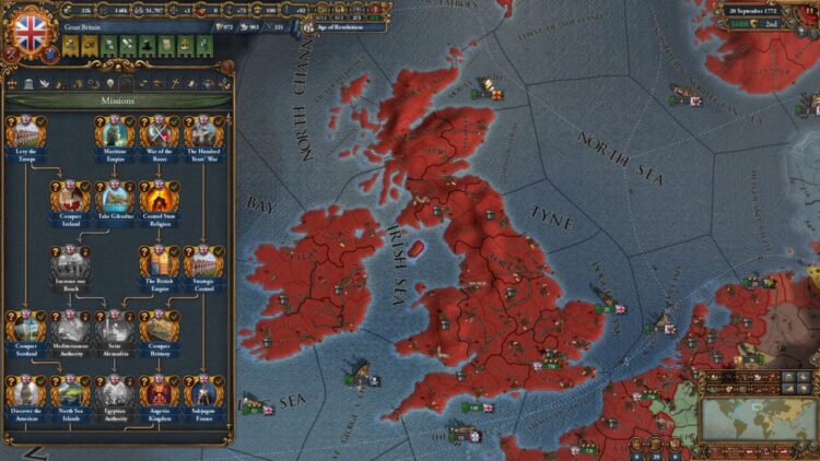 Europa Universalis IV: Rule Britannia Скриншот — 2