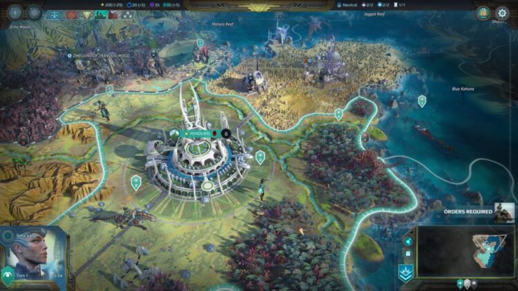 Age of Wonders: Planetfall (PC) Скриншот — 6