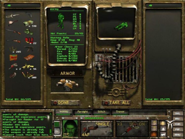 Fallout Tactics: Brotherhood of Steel (PC) Скриншот — 4