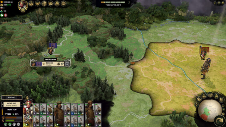 Total War: THREE KINGDOMS - The Furious Wild (PC) Скриншот — 5
