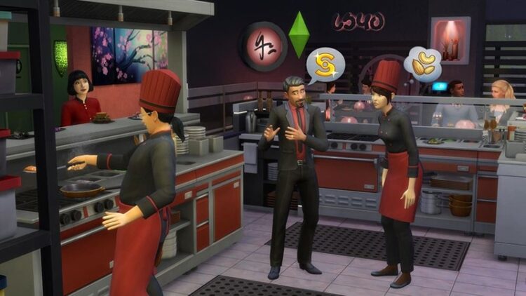 The Sims 4 В Ресторане (PC) Скриншот — 6