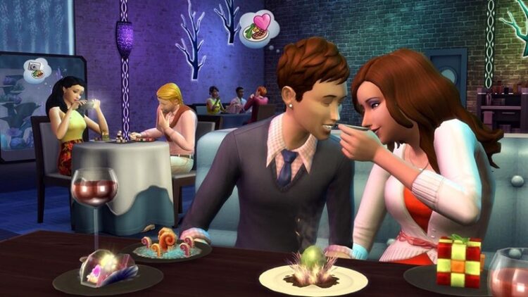The Sims 4 В Ресторане (PC) Скриншот — 2