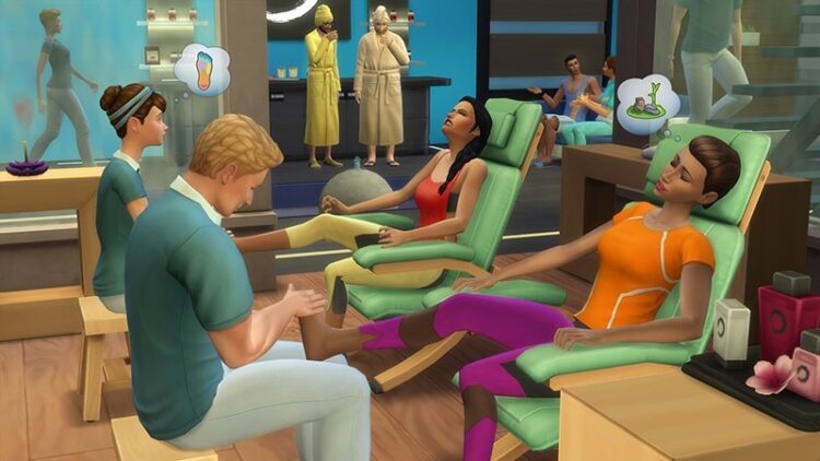 The Sims 4 День СПА (PC) Скриншот — 1