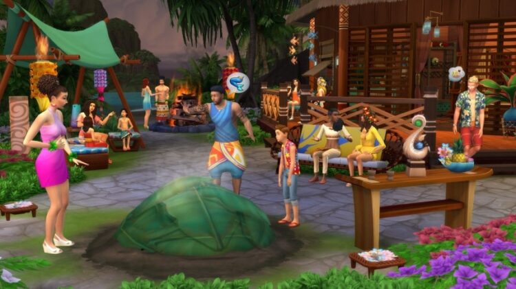 The Sims 4 Жизнь на острове (PC) Скриншот — 1