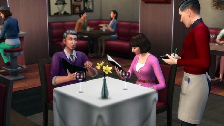 The Sims 4 В Ресторане (PC) Скриншот — 5
