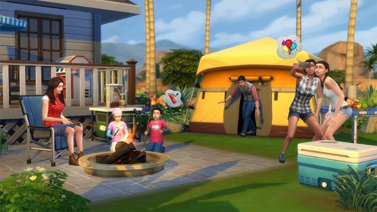 The Sims 4 В поход! (PC) Скриншот — 1
