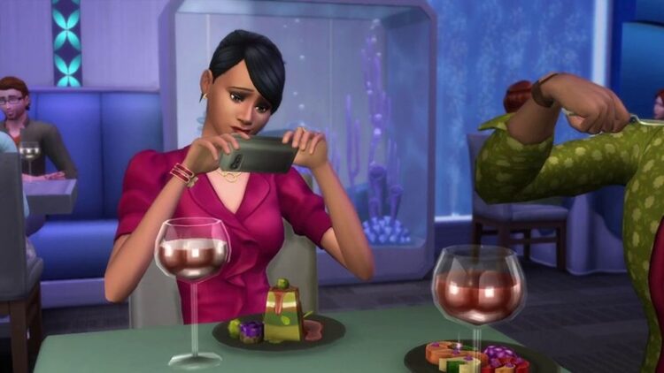 The Sims 4 В Ресторане (PC) Скриншот — 3