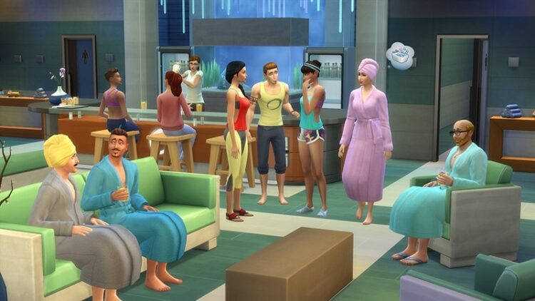 The Sims 4 День СПА (PC) Скриншот — 4