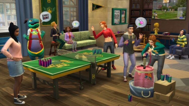 The Sims 4 В университете (PC) Скриншот — 1