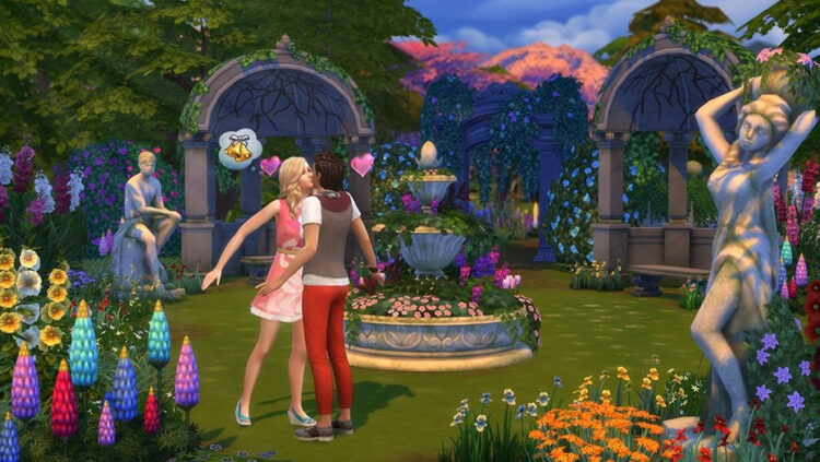 The Sims 4 - Романтический сад Каталог (PC) Скриншот — 2