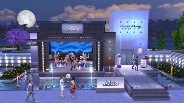 The Sims 4 В Ресторане (PC) Скриншот — 1