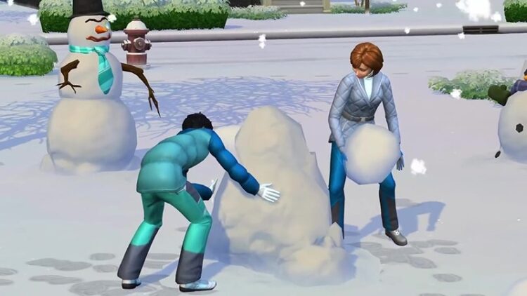The Sims 4 Времена года (PC) Скриншот — 2