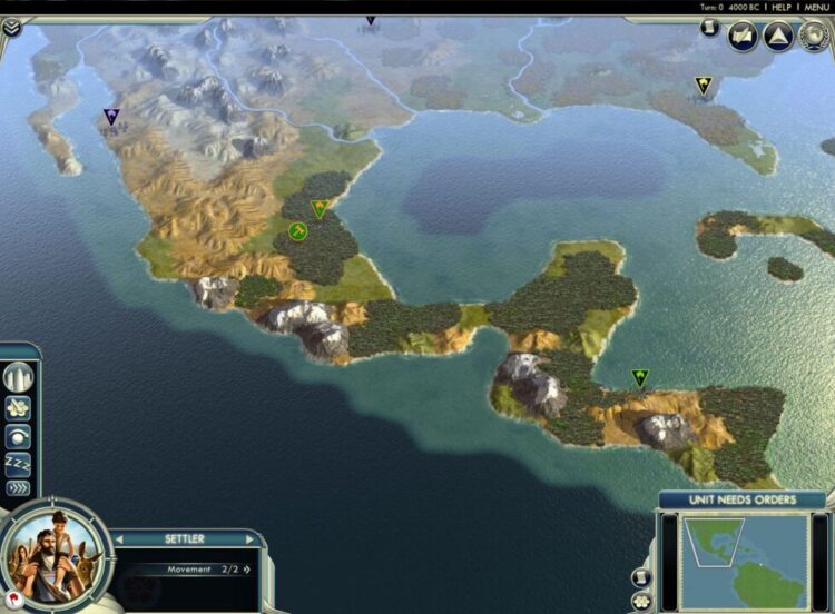 Sid Meier's Civilization V: Cradle of Civilization - Americas (PC) Скриншот — 1
