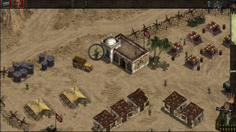 Commandos: Behind Enemy Lines (PC) Скриншот — 4