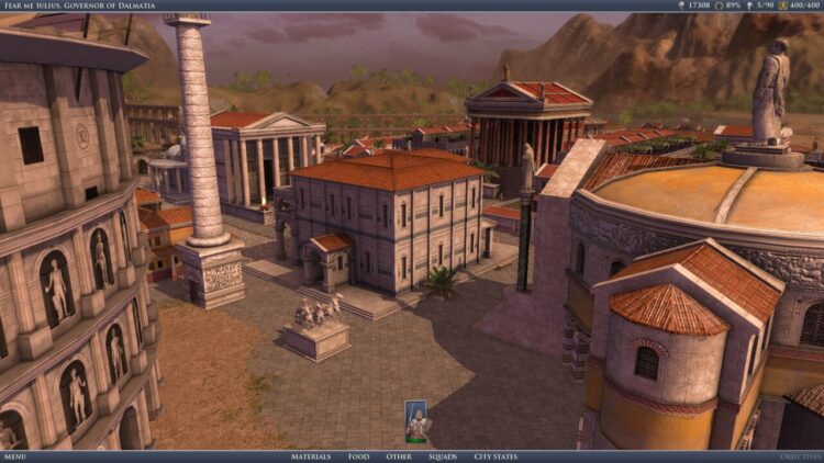Grand Ages: Rome GOLD (PC) Скриншот — 4