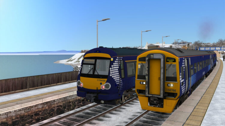 Train Simulator: Fife Circle Line : Edinburgh - Dunfermline Route Add-On (PC) Скриншот — 1