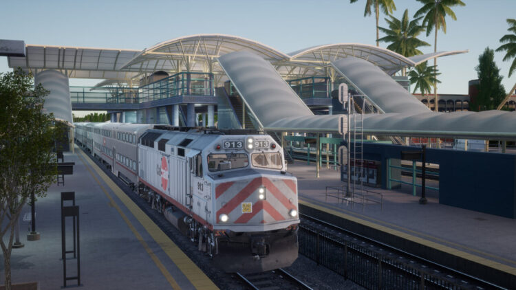 Train Sim World : Peninsula Corridor San Francisco - San Jose Route Add-On (РС) Скриншот — 1