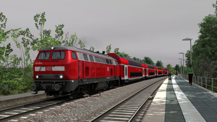 Train Simulator : Norddeutsche-Bahn : Kiel-Lübeck Route Add-On (PC) Скриншот — 1