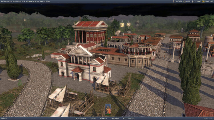 Grand Ages: Rome Скриншот — 8