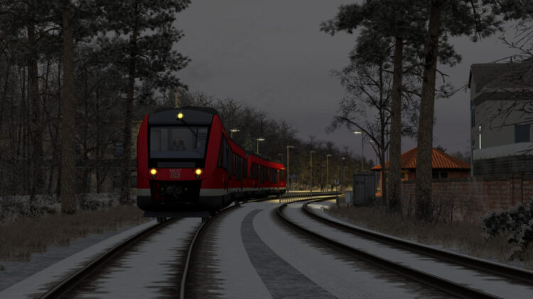 Train Simulator : Norddeutsche-Bahn : Kiel-Lübeck Route Add-On (PC) Скриншот — 2