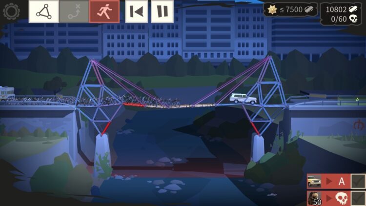 Bridge Constructor: The Walking Dead (PC) Скриншот — 1