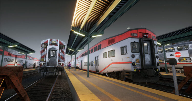 Train Sim World : Caltrain MP36PH-3C Baby Bullet Loco Add-On (PС) Скриншот — 8