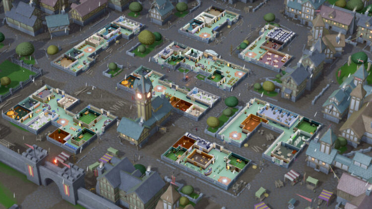 Two Point Hospital - A Stitch in Time (PC) Скриншот — 2