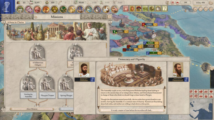 Imperator: Rome - Magna Graecia Content Pack (PC) Скриншот — 2