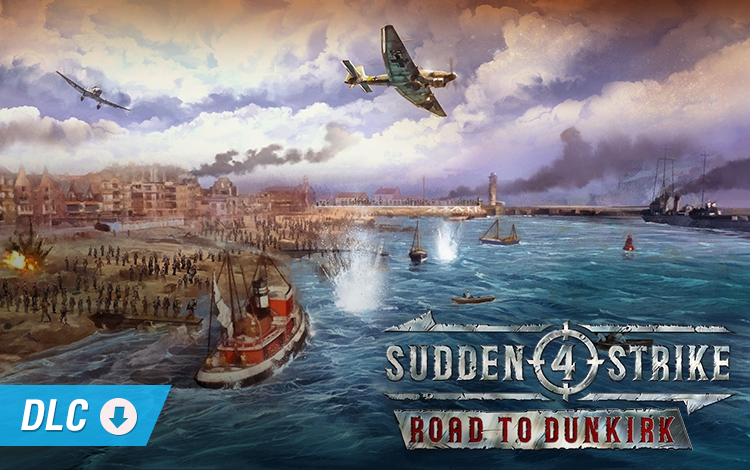 Sudden Strike 4 - Road to Dunkirk Обложка