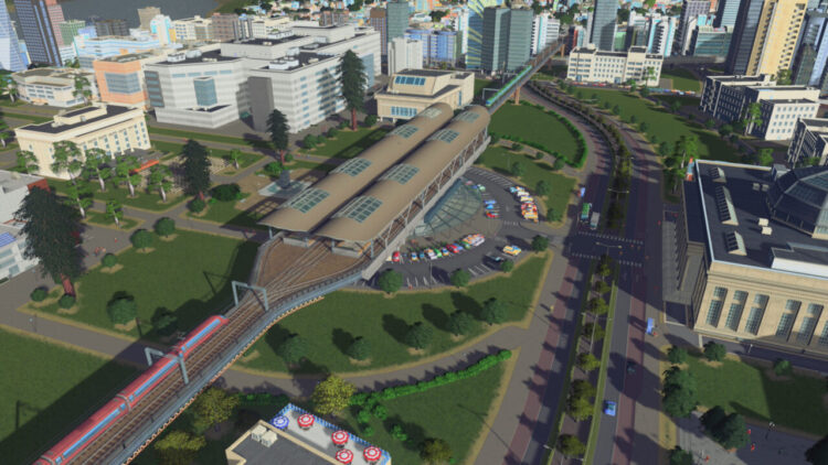 Cities: Skylines - Content Creator Pack: Train Stations (PC) Скриншот — 11
