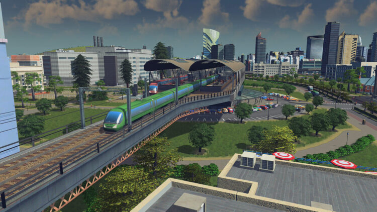 Cities: Skylines - Content Creator Pack: Train Stations (PC) Скриншот — 4