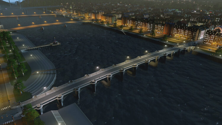 Cities: Skylines - Content Creator Pack: Bridges & Piers (PC) Скриншот — 4