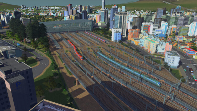 Cities: Skylines - Content Creator Pack: Train Stations (PC) Скриншот — 8