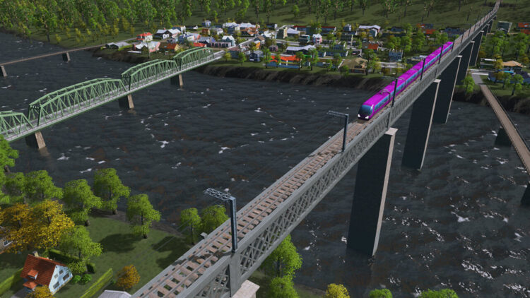 Cities: Skylines - Content Creator Pack: Bridges & Piers (PC) Скриншот — 5