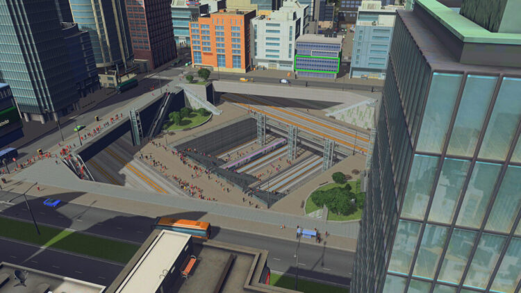 Cities: Skylines - Content Creator Pack: Train Stations (PC) Скриншот — 2