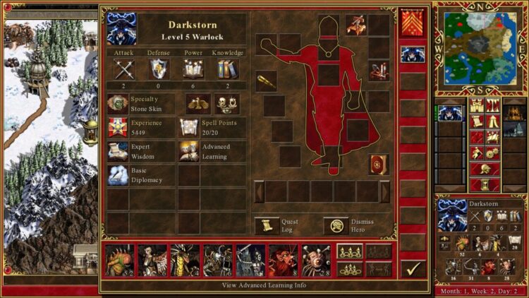 Heroes of Might & Magic III - HD Edition (PC) Скриншот — 10