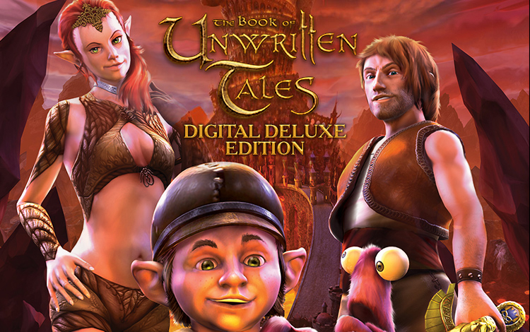 The Book of Unwritten Tales Digital Deluxe (PC) Обложка