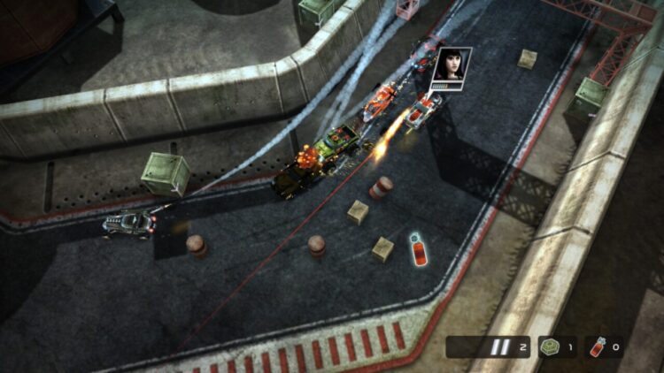 Death Rally (PC) Скриншот — 2