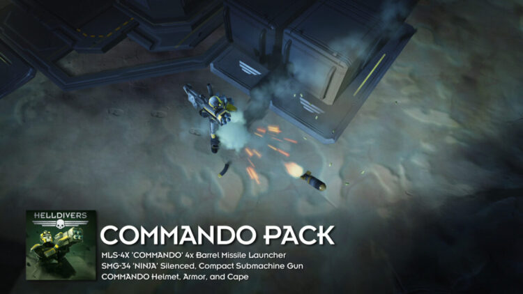 HELLDIVERS Commando Pack (PС) Скриншот — 1
