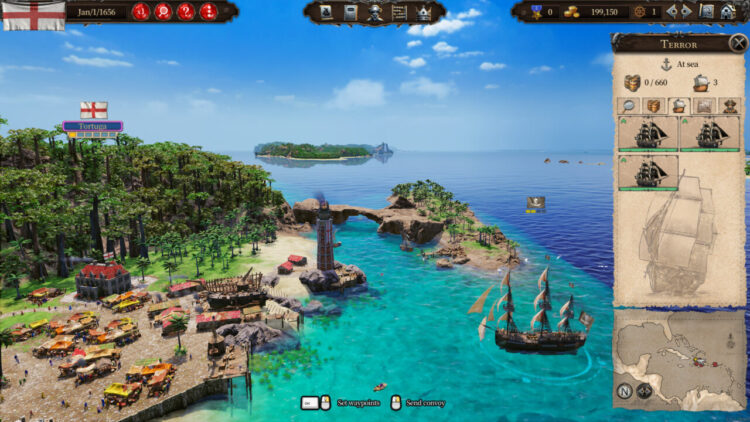Port Royale 4 - Buccaneers (PC) Скриншот — 3