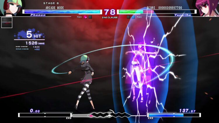 UNDER NIGHT IN-BIRTH Exe:Late[cl-r] (PC) Скриншот — 1