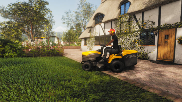 Lawn Mowing Simulator (PC) Скриншот — 3