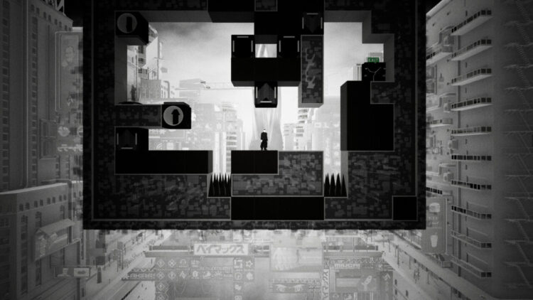 Shift Quantum - A Cyber Noir Puzzle Platformer (PС) Скриншот — 2