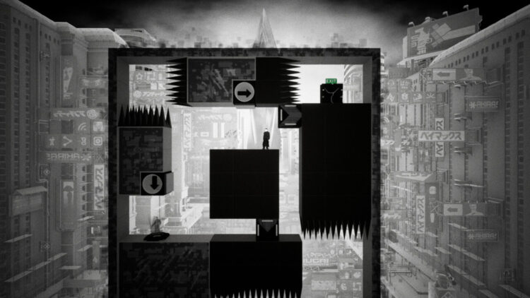Shift Quantum - A Cyber Noir Puzzle Platformer (PС) Скриншот — 4