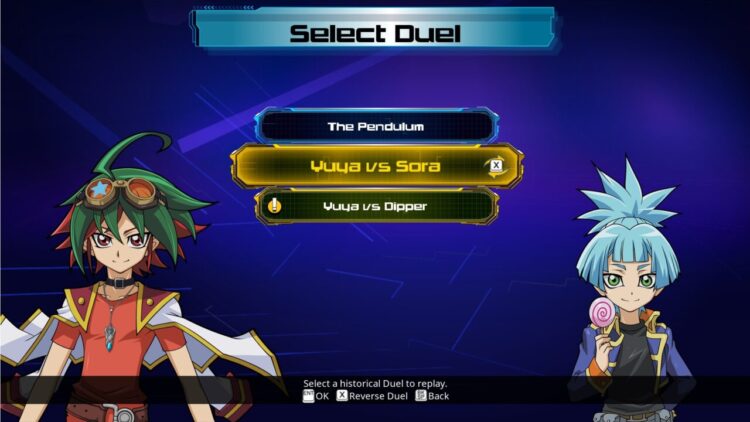 Yu-Gi-Oh! ARC-V: Sora and Dipper (PC) Скриншот — 4