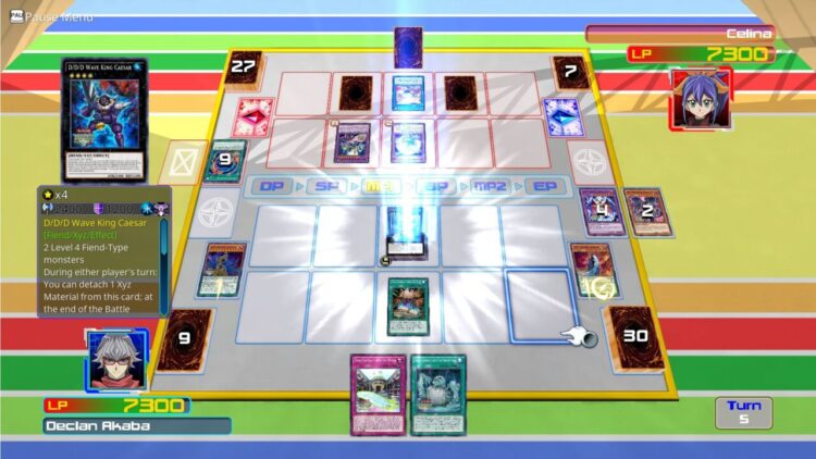 Yu-Gi-Oh! ARC-V: Declan vs Celina (PC) Скриншот — 3