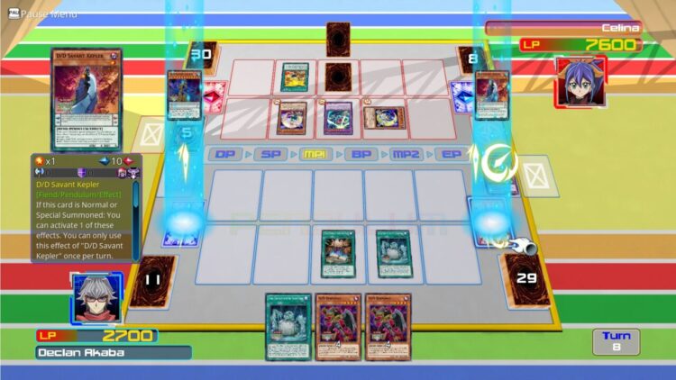 Yu-Gi-Oh! ARC-V: Declan vs Celina (PC) Скриншот — 1