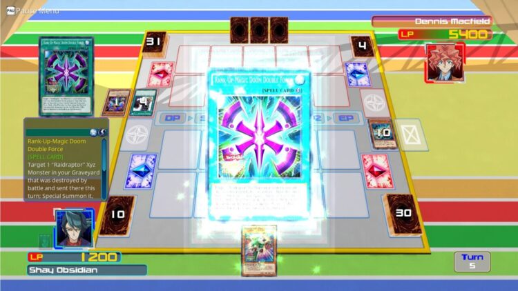 Yu-Gi-Oh! ARC-V: Shay vs Dennis (PC) Скриншот — 4