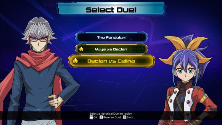 Yu-Gi-Oh! ARC-V: Declan vs Celina (PC) Скриншот — 5