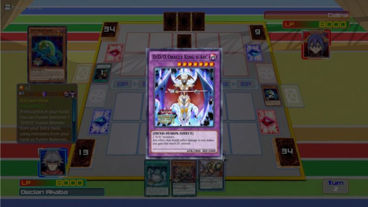 Yu-Gi-Oh! ARC-V: Declan vs Celina (PC) Скриншот — 4
